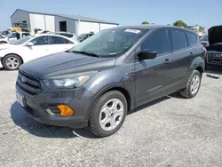 Salvage cars for sale at Tulsa, OK auction: 2018 Ford Escape S