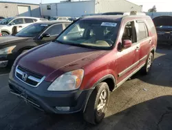 Salvage cars for sale from Copart Vallejo, CA: 2003 Honda CR-V EX