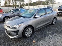 KIA salvage cars for sale: 2021 KIA Rio LX