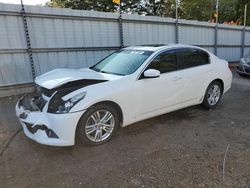 Salvage cars for sale at Austell, GA auction: 2013 Infiniti G37 Base