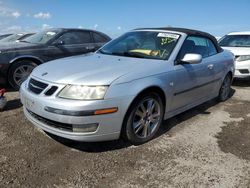 Salvage cars for sale at Riverview, FL auction: 2007 Saab 9-3 2.0T