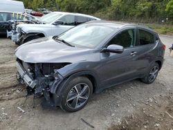 Salvage cars for sale at Marlboro, NY auction: 2022 Honda HR-V EX