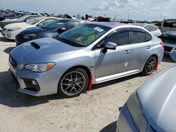 Flood-damaged cars for sale at auction: 2018 Subaru WRX Premium