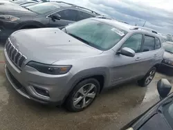 Jeep salvage cars for sale: 2020 Jeep Cherokee Limited