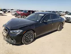 Mercedes-Benz salvage cars for sale: 2023 Mercedes-Benz S 580 4matic