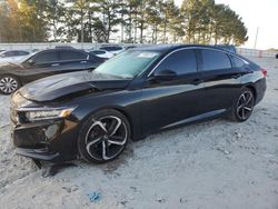 Salvage cars for sale from Copart Loganville, GA: 2021 Honda Accord Sport