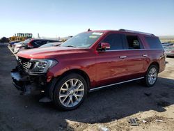 Salvage cars for sale at Albuquerque, NM auction: 2018 Ford Expedition Max Limited