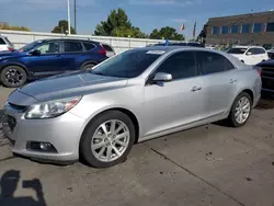 Chevrolet salvage cars for sale: 2015 Chevrolet Malibu LTZ