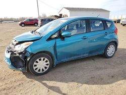 Nissan salvage cars for sale: 2015 Nissan Versa Note S