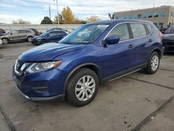 Salvage cars for sale at Littleton, CO auction: 2017 Nissan Rogue S