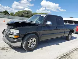 Salvage trucks for sale at Corpus Christi, TX auction: 2001 Chevrolet Silverado C1500