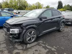 Salvage cars for sale from Copart Portland, OR: 2021 Hyundai Kona Ultimate