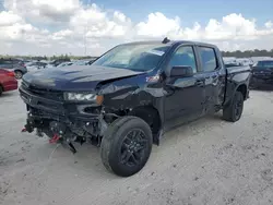 Chevrolet salvage cars for sale: 2021 Chevrolet Silverado K1500 LT Trail Boss