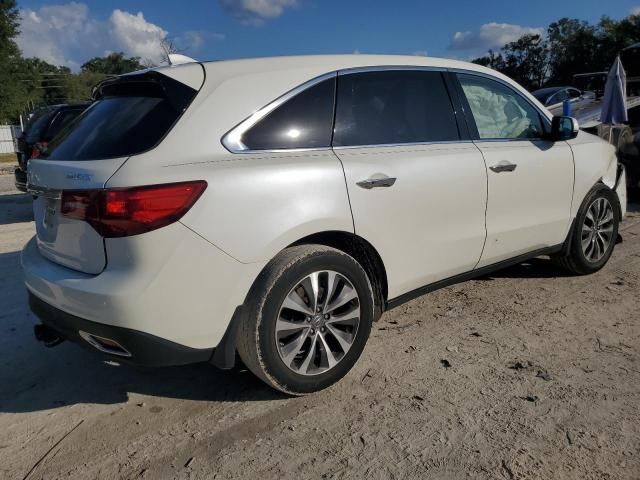 2016 Acura MDX Technology