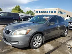 2009 Honda Accord EX en venta en Littleton, CO