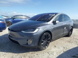 Flood-damaged cars for sale at auction: 2020 Tesla Model X