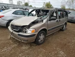 Salvage cars for sale from Copart Elgin, IL: 2001 Chevrolet Venture