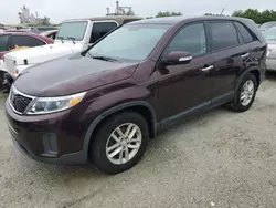 Flood-damaged cars for sale at auction: 2015 KIA Sorento LX