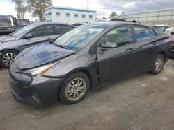 Salvage cars for sale at Albuquerque, NM auction: 2017 Toyota Prius