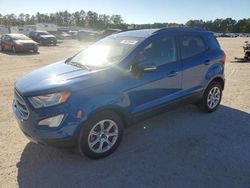 Salvage cars for sale at Harleyville, SC auction: 2018 Ford Ecosport SE