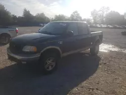 Salvage cars for sale at Madisonville, TN auction: 2002 Ford F150 Supercrew