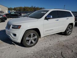 Salvage cars for sale at Lawrenceburg, KY auction: 2014 Jeep Grand Cherokee Overland