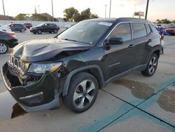 Salvage cars for sale at Oklahoma City, OK auction: 2017 Jeep Compass Latitude