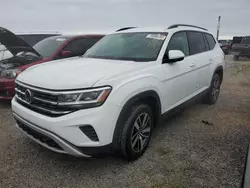 Salvage cars for sale at Riverview, FL auction: 2021 Volkswagen Atlas SE