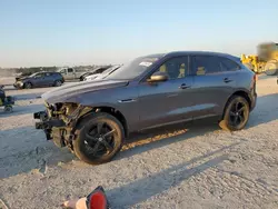 Salvage cars for sale at Houston, TX auction: 2018 Jaguar F-PACE Premium