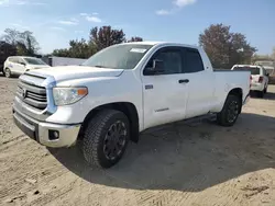 Salvage trucks for sale at Baltimore, MD auction: 2014 Toyota Tundra Double Cab SR