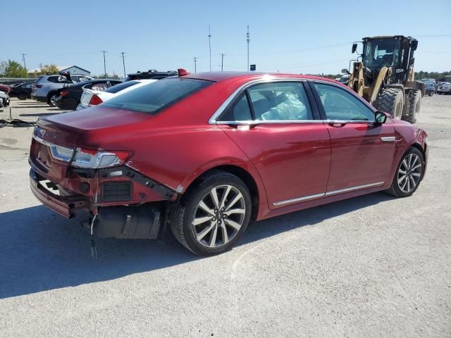 2019 Lincoln Continental