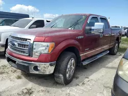 Salvage cars for sale at Riverview, FL auction: 2013 Ford F150 Supercrew