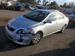 Salvage cars for sale at Woodburn, OR auction: 2010 Toyota Corolla Base