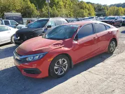 Honda salvage cars for sale: 2016 Honda Civic LX