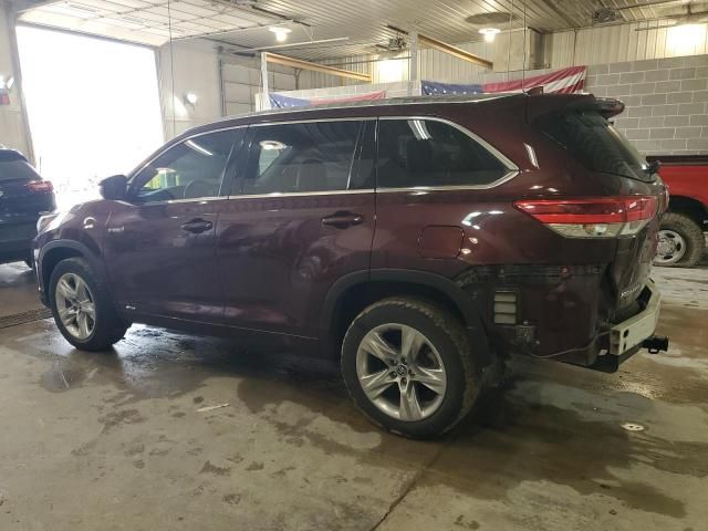 2019 Toyota Highlander Hybrid Limited