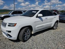 Vehiculos salvage en venta de Copart Tifton, GA: 2016 Jeep Grand Cherokee Summit