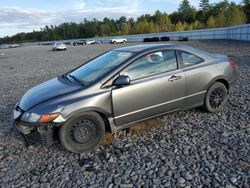 Salvage cars for sale at Windham, ME auction: 2008 Honda Civic LX