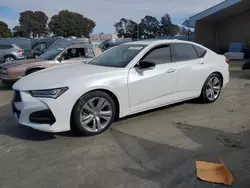 Salvage cars for sale from Copart Hayward, CA: 2021 Acura TLX Technology