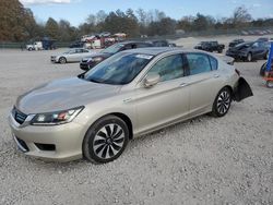 Salvage cars for sale at Madisonville, TN auction: 2015 Honda Accord Hybrid EXL