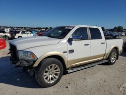 Salvage cars for sale at Sikeston, MO auction: 2013 Dodge RAM 1500 Longhorn