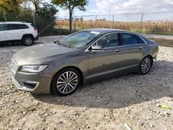 Salvage cars for sale at Cicero, IN auction: 2017 Lincoln MKZ Premiere