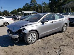 Salvage cars for sale at Savannah, GA auction: 2020 Ford Fusion S