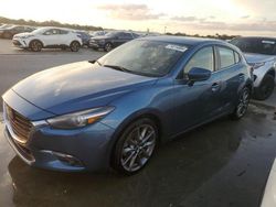 Salvage cars for sale at Riverview, FL auction: 2018 Mazda 3 Grand Touring