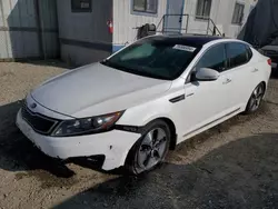 Salvage cars for sale at Los Angeles, CA auction: 2013 KIA Optima Hybrid