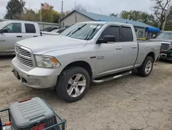 Salvage cars for sale from Copart Wichita, KS: 2014 Dodge RAM 1500 SLT