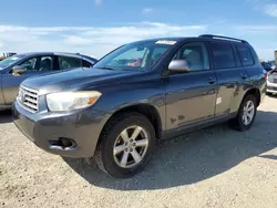 Carros dañados por inundaciones a la venta en subasta: 2009 Toyota Highlander