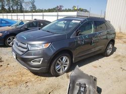 Salvage cars for sale at Spartanburg, SC auction: 2018 Ford Edge SEL