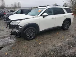 Nissan salvage cars for sale: 2022 Nissan Pathfinder SV