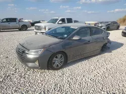 Salvage cars for sale at Taylor, TX auction: 2019 Hyundai Elantra SEL