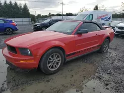 Carros con título limpio a la venta en subasta: 2005 Ford Mustang